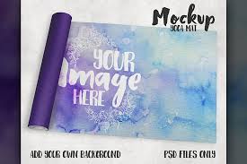 Download 7 Yoga Mat Mockup Templates With Editable Psds Smashfreakz