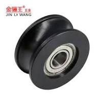 Nylon Rollers with Double Bearings U Groove POM Deep Groove ...