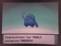 Pokemon Diamond Tangela Evolving Youtube