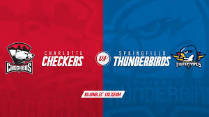 charlotte checkers vs springfield thunderbirds boplex