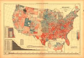 Vintage Election Maps Show History Of Voting