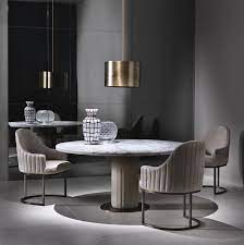 Daytona Arredamento Contemporaneo Moderno Di Lusso E Mobili Stile Art Deco Per La Casa Dal Design Anni 30 Luxury Dining Room Luxury Dining Modern Dining Table