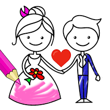 $ 12.00 free shipping add to favorites wedding coloring page // bride & groom custom editable pdf template laurevansdesign 5 out of 5 stars. Bride And Groom Wedding Coloring Pages Game Apps On Google Play