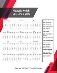 Check spelling or type a new query. Kedah Cuti Umum Kalendar 2020
