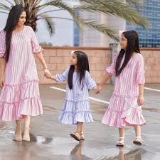 إطلالة البنات كإطلالة أمها midolcevita تسوق من خلال رابط التسوق الشرق الأوسط فاشن شي ان ستايل موضة أسلوب سعودية fashion dresses shirt dress