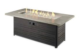 Steel drum fire pit by seamster in fire. The Outdoor Greatroom Company Cr 1242 K Cedar Ridge Gas Fire Pit Table Rectangular 32x61 Inches