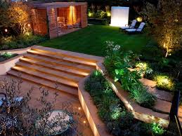 Inspiration for a contemporary backyard full sun garden in melbourne with brick pavers and a wood fence. 50 Modern Garden Design Ideas To Try In 2017