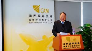 Chairman Deng Jun Of Cam Welcomed The Delegation From The U S Pan Pearl River Delta Airport Construction Roadshow Macau International Airport
