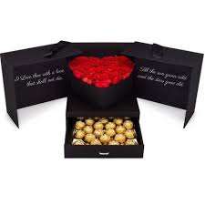 Red Roses Chocolates Gift Box Chocolate Gift Boxes Chocolate Gifts Valentine Gift Baskets