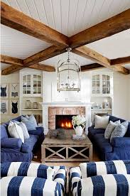 9 Chic Nantucket Nautical Home Decor Must Haves Kathy Kuo Home Coastal Decorating Living Room Farm House Living Room Cottage Living Rooms