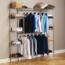 Maybe you would like to learn more about one of these? Costway 48 X18 X71 Closet Organizer Garment Rack Portable Clothes Hanger Home Shelf Walmart Com Storage Closet Organization Wardrobe Closet Storage Closet Storage