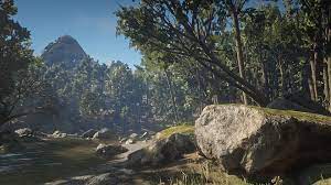 Artstation Red Dead Redemption 2 Rocks And Trees Patrick Clark Red Dead Redemption Scene Redemption