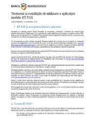Maybe you would like to learn more about one of these? Termeni Si Conditii Ale Aplicatiei Mobile Bt Pay