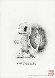 Charmander 5 X 7 Print Pokemon Drawing Art Artwork Etsy Pokemon Drawings Pokemon Sketch Art Drawings