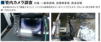 管内カメラ調査 - 日本アクシィーズ
