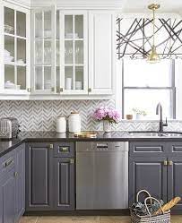 This often takes the form of an island in a complementary or. Stylish Two Tone Kitchen Cabinets For Your Inspiration Hative
