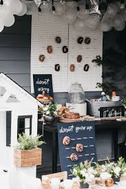 18th Birthday Party Ideas For Guys Duncan S First Birthday Party David And Leanna 1st Boy Birthday 1st Birthday Decorations Birthday Donuts