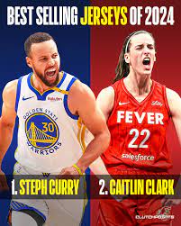 ClutchPoints | Caitlin Clark had the 2nd best-selling basketball jersey of  2024, behind only Steph Curry (via Fanatics). Clark was drafted by the  Indiana... | Instagram