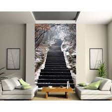 Sticker Mural Geant Trompe L Oeil Escalier Deco Stickers Stickers Muraux Parement Mural
