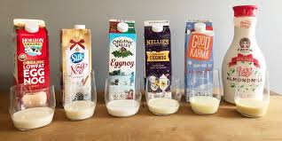 Eggnog is made with a combination of eggs, milk or cream, and sugar. 6 Better For You Eggnogs You Can Find In Stores For A Limited Time