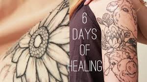 Tattoo Healing Stages Youtube