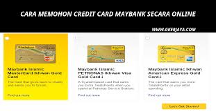 Cara buka akaun perniagaan maybank tanpa introducer. Maybank Credit Card Cara Memohon Secara Online