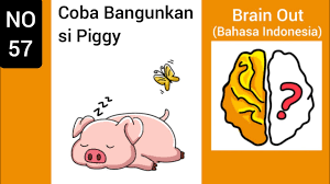 Pada game brain out ini kamu bisa bermain dengan banyak sekali soal yang bisa. Coba Bangunkan Si Piggy Brain Out Youtube
