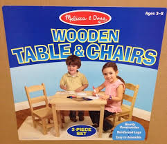 Melissa And Doug Wooden Table And Chairs Kid To Kid Price Special Price 99 99 Reg 129 99 Wooden Table And Chairs Table And Chairs Learning Express