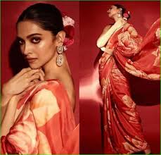 Maybe you would like to learn more about one of these? Deepika Padukone Looked Very Attractive In Red Saree Check Out Pictures Here Newstrack English 1