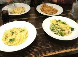 You and your guests will be able to choose from 2 types of pastas. Choose Own Toppings Sauce And Pasta Picture Of Pasta Bar Amsterdam Tripadvisor