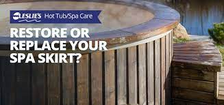 Restore Or Replace Your Spa Skirt?