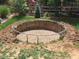 how to put the trampoline in the ground