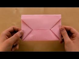 Check spelling or type a new query. Origami Brief Briefumschlag Falten Din A4 Kuvert Selber Basteln Mit Papier Youtube