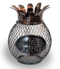 Shop our wide selection of cork cages & accessories! Amazon Com Metal Pineapple Wine Cork Holder By Kitchen Wine And Home Bar Tools Drinkware