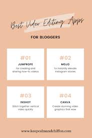 Jan 24, 2022 · #vn video editor. The Best Video Editing Apps For Bloggers Video Editing Apps Apps For Bloggers Good Photo Editing Apps