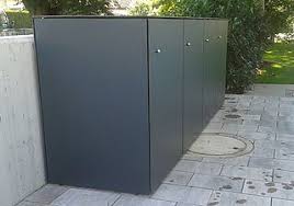 Bilder Gardomo Design Gartenhauser Mulltonnenhaus Aufbewahrung Garten Mulltonnenverkleidung