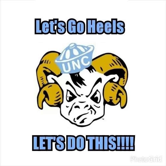 Let's Go Heels Let's Do This !!!!