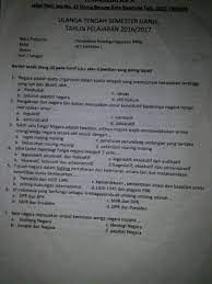 Jika anda membutuhkan file dari soal pas pkn kelas 9 semester 1 ibarat berikut silahkan anda sanggup eksklusif download beserta kunci jawababnnya latihan soal uas/pas pkn kelas 9 smp/mts semester 1 kurikulum 2013 dan kunci jawaban. Jawab Yaa Aku Kasih 15 Poin Soal Uts Pkn Kelas Ix Sem Ganjil Pg Brainly Co Id