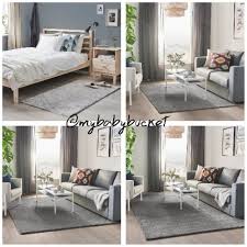 Wherever you go in your dreams, come to ikea for a good night's sleep. Rugs Ikea Gorlose Rug Low Pile Black White Home Bedroom Living Room 133x195cm Home Furniture Diy