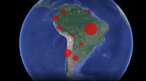 Acceso rápido a los mapas >> mapa político mudo de sudamérica para imprimir mapa físico del continente sudamericano Mapa El Coronavirus Llega A Casi Todos Los Paises De America Del Sur Video Cnn
