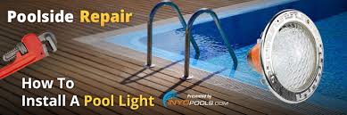 Poolside Repair How To Install A Pool Light Inyopools Com Diy Resources