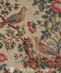 Sanderson Birds Of Paradise Wallpaper Photo Gallery And Examples Of Modern And Antique Quilts Antique Quilts Antique Textiles Antique Fabrics