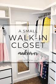 Check out a readymade small storage unit or customize one according to your needs. Small Walk In Closet Makeover Using Ikea Pax This Time Of Mine