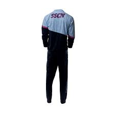 Tracksuit Kappa Ssc Napoli 2020 2021 Blue Grey Pink Futbol Emotion