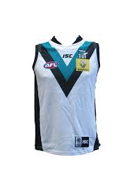 But, fortuitously, port adelaide will enjoy most of the benefits a minor premier traditionally earns collingwood has the black and white guernsey and port adelaide have got teal in their guernsey. Isc Port Adelaide Power Clash Guernsey Junior 7pa5ajs1k Jim Kidd Sports