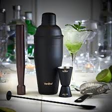 Teddy hawthorne bar cocktail sieb barhocker barkeeper geschenk mixologie. Vonshef Edelstahl Manhattan Cocktail Set Mit Gedrehtem Barloffel Hawthorne Sieb 25ml X2f 50ml Messbecher Holz Stossel 550 Rezeptbuch Weckglas Diy Cocktail