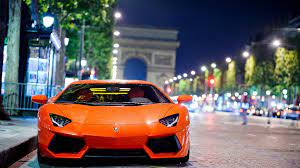 Lamborghini Aventador Night Shot Hd Lamborghini Super Car Racing Lamborghini Aventador