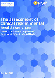 You are presented with so many insurance options that you are unsure which is best. Assessment Of Clinical Risk In Mental Health Service An Ncish Report Hqip
