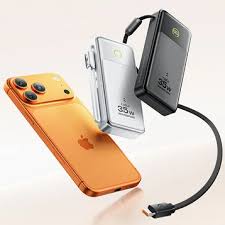 Pin dự phòng MoveSpeed 20000mAh 35W có màn LCD tích hợp cáp USB-C MSP20