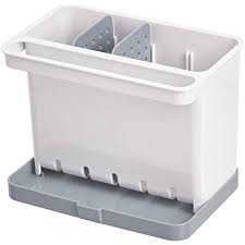 Avanti sink tidy (2) 41% off rrp. Amazon Com Joseph Joseph Surface Sink Caddy Stainless Steel Sponge Holder Organizer Tidy Drains Water For Kitchen Small Silver Kitchen Dining
